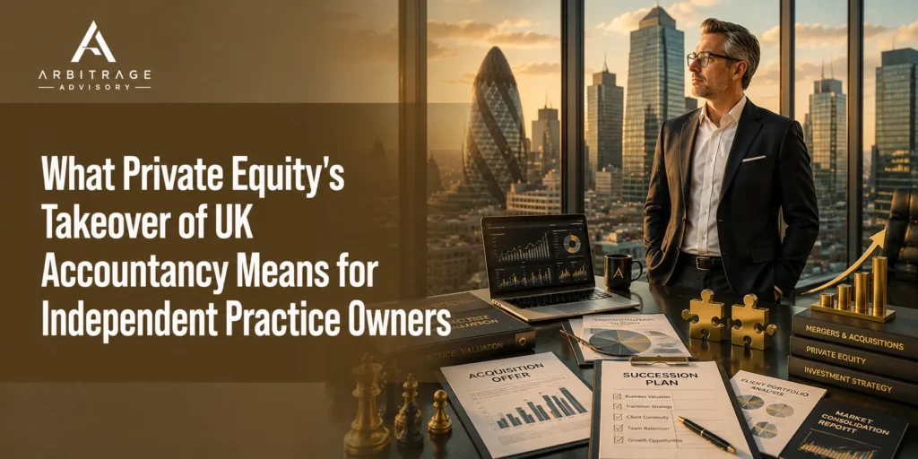 What Private Equity's Takeover of UK Accountancy Means for Independent Practice Owners What Private Equity's Takeover of UK Accountancy Means for Independent Practice Owners