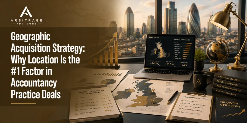 Geographic Acquisition Strategy: Why Location Is the #1 Factor in Accountancy Practice Deals 