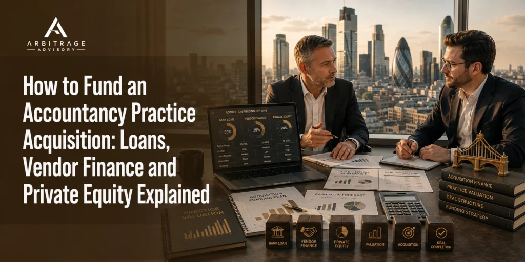 How to Fund an Accountancy Practice Acquisition: Loans, Vendor Finance and Private Equity Explained 